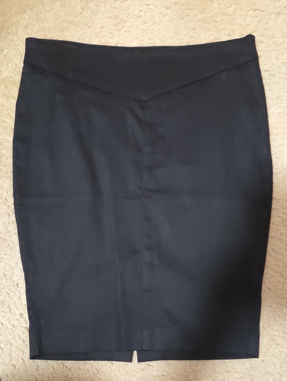 Guess Black V-Waist Pencil Skirt